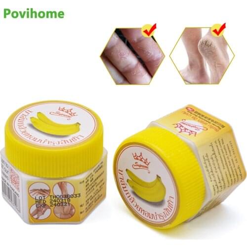 Thailand Banana Origin Anti-cracking Cream Frozen Frostbite Natural Hydrating Nourishing Anti-Chapping Repair Skin Ointment 20G
