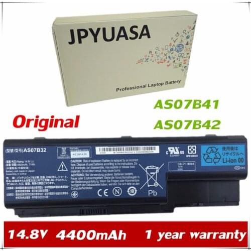 7XINbox 14.4V AS07B32 AS07B41 AS07B42 AS07B51 AS07B52 AS07B72 Battery For Acer Aspire 8530 8730 8735 8920 8935 8940