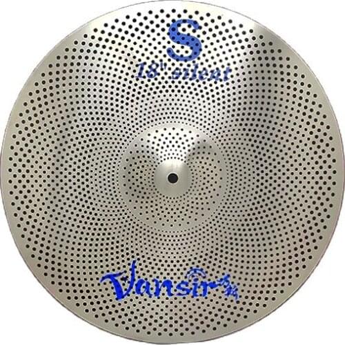 Vansir Silver Mute Cymbal 18'' Crash For Sale