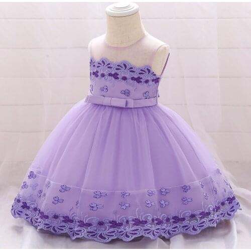 Toddler Infant Princess Dress Lace Tutu Baby Girl Wedding Prom Photograph Newborn Flower Girl Birthday Christening Dress Vestido