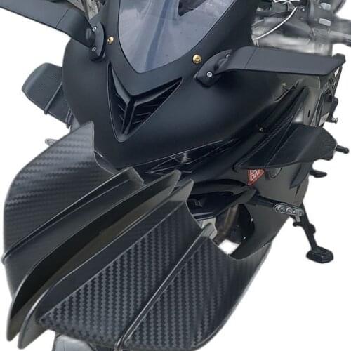 For KAWASAKI Ninja650 Ninja400 Ninja250 ZX25R Motorcycle Modification Accessories Aerodynamic Fixed wind Wing Kit Spoiler