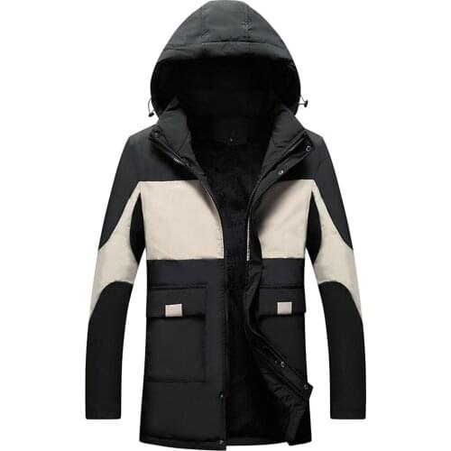 Autumn Winter Mens Warm Jacket Outdoor Sports Skiing Camping Trekking Hiking Breathable Waterproof Thick Long Windbreaker Coats