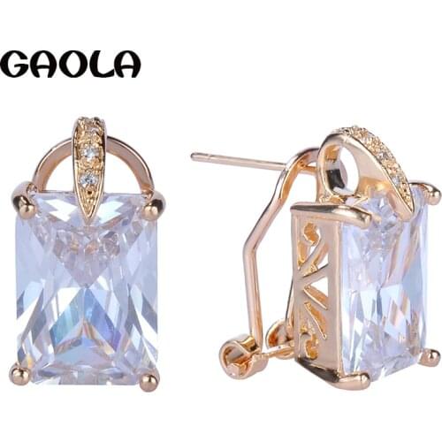 Wholesale New Arrival Jewelry Fashion Rhinestone Magnetic Stud Earring GLE2744B
