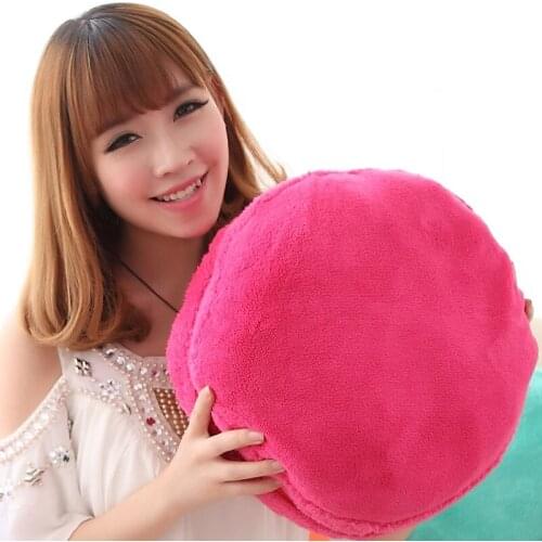 Macaron cushion French macaron pie pillow macaron gift Cushion FRAMBOISE