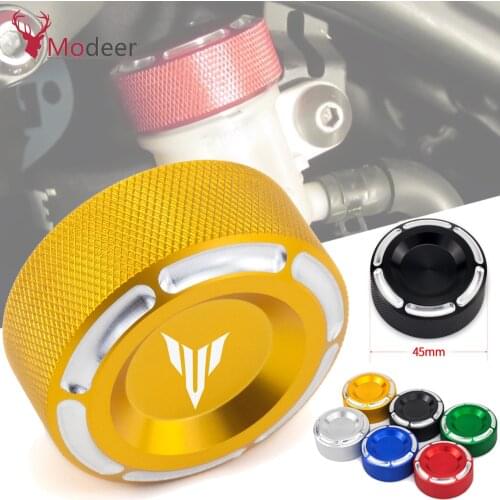 MT 07 09 03 25 Motorcycle Brake Fluid Reservoir Rear Master Cylinder Tank Oil Cap For Yamaha MT-07 /FZ-07 MT-09/FZ-09 MT-25 MT03