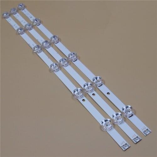 TV LED Bars For LG 32LB650V 32LB6200 32LB620V 32LB652V 32LB653V 32LB656V 32LB628V LED Backlight Strip Kit 6LED Lamp Lens 3 Bands