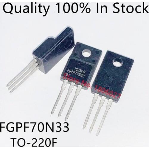 Send free 10pcs FGPF70N33 TO-220F / 2SK3262 / 20F40HF / BY459X-1500 / AOTF8N60 / RJP63F2 Triode