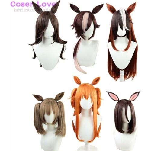 Uma musume Pretty Derby Rice Shower Symboli Rudolf Vodka Mayano Top Gun Smart Falcon Air Groove Cosplay headwear