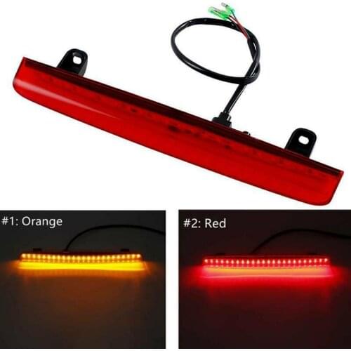 Motorcycle Rear Rack LED Brake Light Red/Orange For Honda Goldwing GL1800 2018-2019