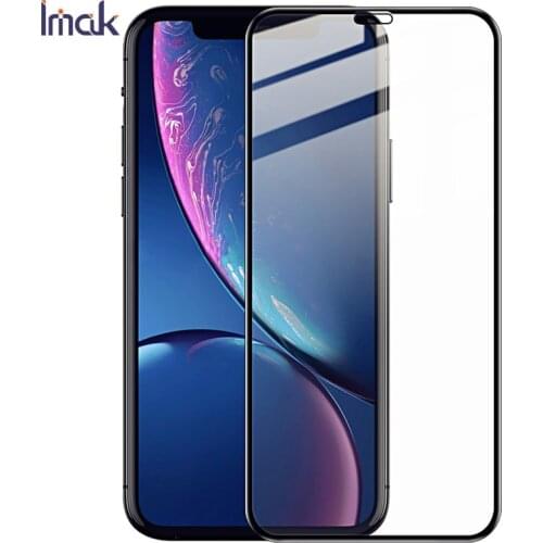 Imak Pro+ Sensitive Touch Full Coverage Glass for Apple iPhone 11 12 12Pro Max 11 Pro Max Tempered Glass by Full AB Glue Adsorb