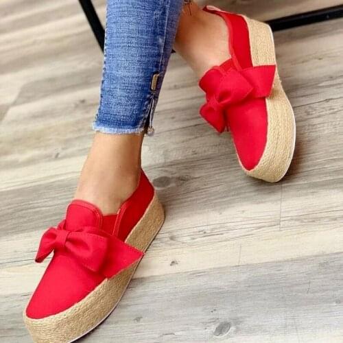 Women Canvas Sneakers High Chunry Heel Platform Vulcanized Elastic Band Ladies Loafers Espadrilles Shoes Zapatos De Mujer