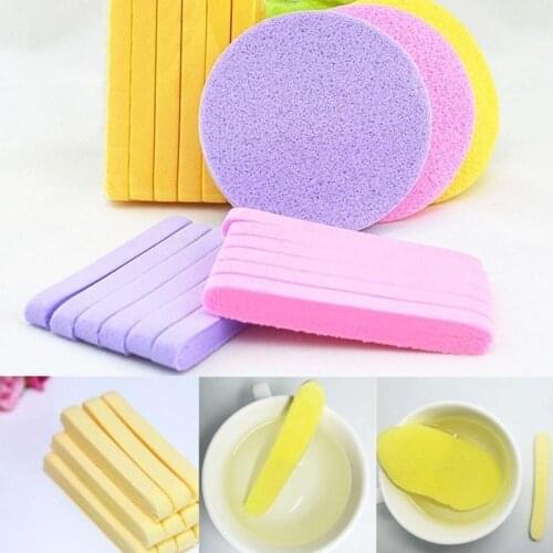 1 Pack/12Pcs Compression Face Cleaning Sponge Bars Anti-Bacteria Tear-Resistant Makeup Tools & Accessories 2019