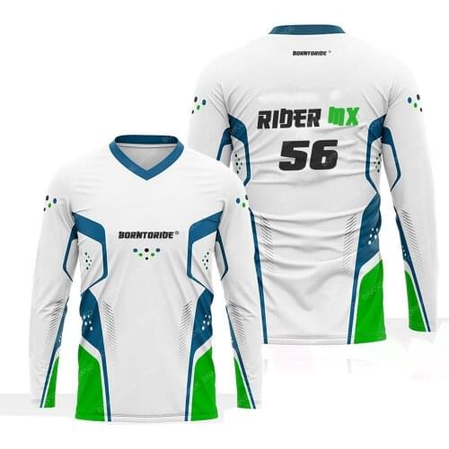 2021 NEW Motorcycle Jerseys Moto XC Motorcycle GP Mountain Bike FOR BORNTORIDE Motocross Jersey XC BMX DH MTB T Shirt Clothes