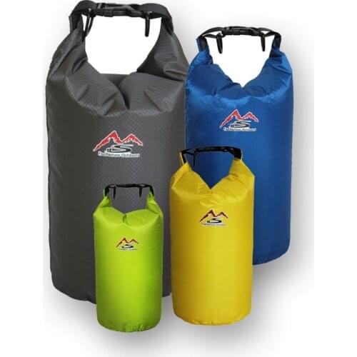 5L/10L/20L/30L Outdoor Dry Bag Swimming Waterproof Bag Camping Rafting Storage Adjustable Sports River Trekking Bags