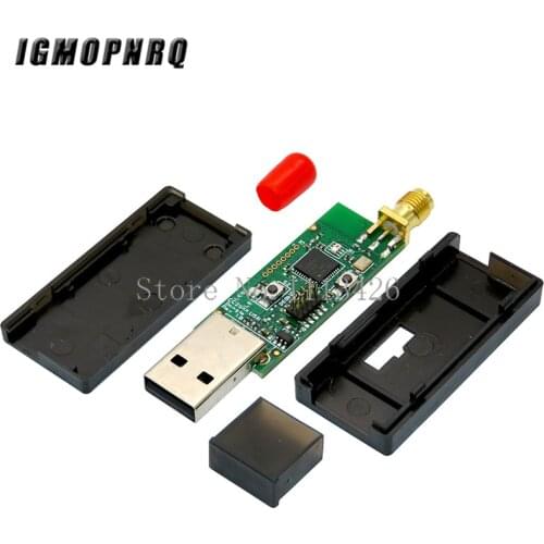 Black shell of Wireless Zigbee CC2531 CC2540 Sniffer Board Packet Protocol Analyzer USB Interface Dongle Capture Packet Module