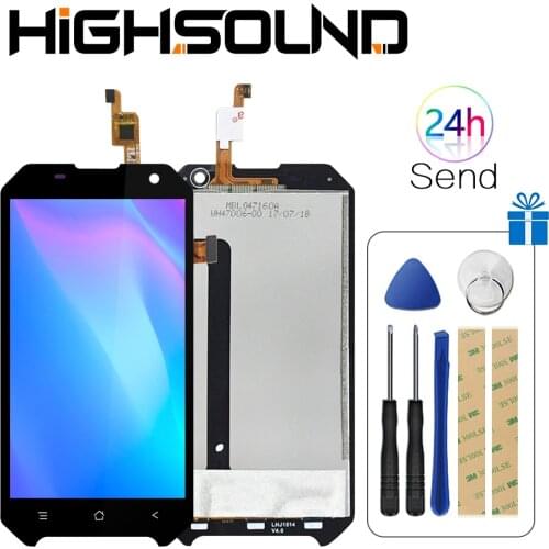 For Blackview BV6000S LCD+Touch Screen Assembly Repair Parts +Tools +Film For Blackview BV6000