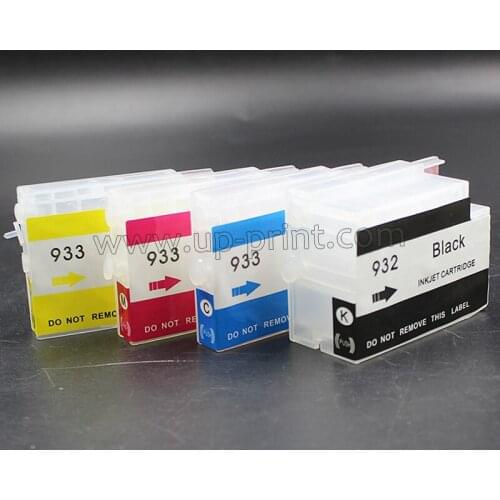 UP For HP Officejet Pro 6100 6600 6700 7100 7110 7610 7612 H611a H711a H711g H711n H812a For HP932 933 refillable ink cartridges
