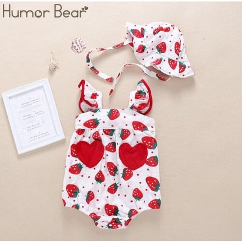 Humor Bear Bodysuit For Baby Girls