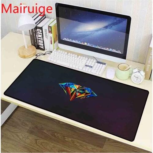Mairuige Mousepad Diamond Pattern Computer Notebook Desk Pad Game Mouse Pad Game Machine Accessories Desktop Pad Gaming Desk