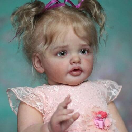 NPK 27inch Reborn Doll Kit Betty Popular Rare Limited Sold Out Edition Unfinished Doll Parts with Body and Eyes