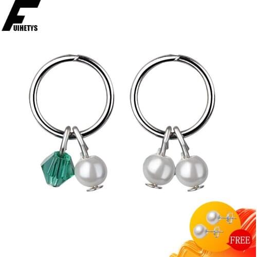 BaliJelry Fashion Pearl Earrings 925 Silver Jewelry Accessories Drop Earring for Women Wedding Engagement Party Gift Wholesale