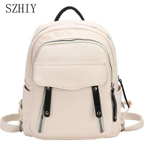 Fashion Travel Backpack Women Large Capacity School Backpack for Teenage Girl Black Designer Back Packs Bag Anti-theft Shoulder