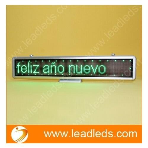 56CM SMD Led display module green Programmable Scrolling Message LED Sign Board,Can use the 12 v car power and lithium batteries