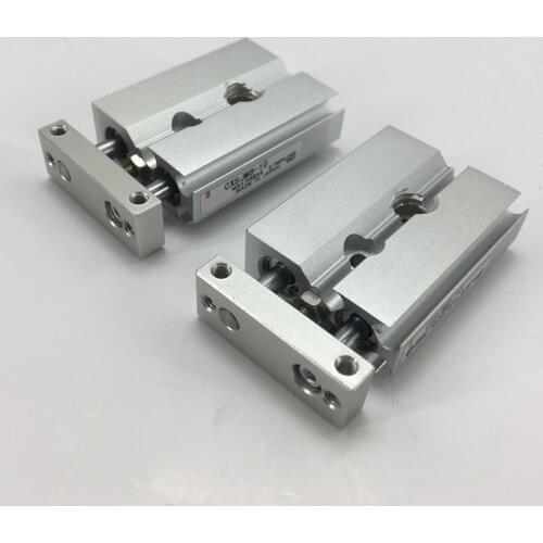 Pneumatic double shaft double al compact double rod cylinder CXSJM6-10 CXSJM6-20 CXSJM6-30 CXSJM6-40 CXSJM6-50 CXSJM series