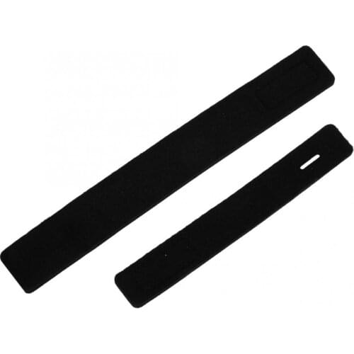 2pcs Adjustable Fishing Rod Band EVA Fishing Rod Fixing Band Non-slip High Elasticity Fixing Band with Hook loop 20/30cm