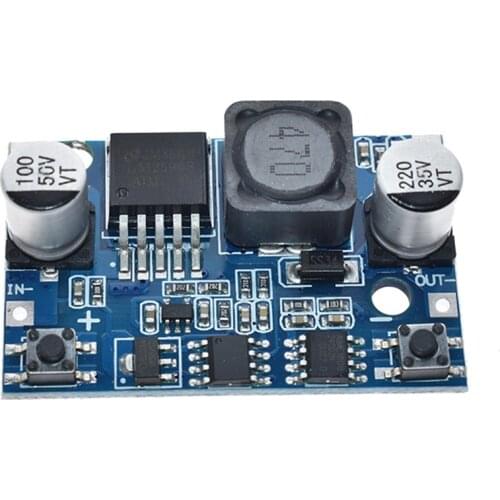 LM2596 DC-DC LM2596S adjustable buck 3A regulated power supply module car power supply 5.5V - 35V to 0V - 30V