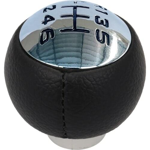 Gear Stick Shift Knob Head Lever Adapter Manual 6-Speed Transmission for Peugeot 307 308 3008 407 5008 807 Citroen C3 C4 C8