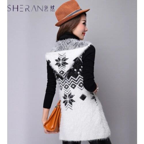 Женские кардиганы с капюшоном SHERAN China At AliExpress