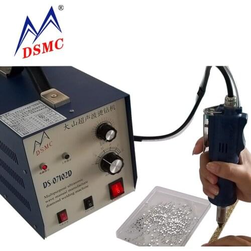 Ultrasonic fabric stone fixing machine
