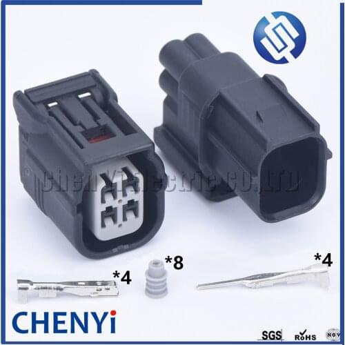 1 set 4 Pin male female Sumitomo Waterproof Automotive Connector HV/ HVG Series 040 O2 Oxygen Sensor Plug 6189-7039 6188-4776