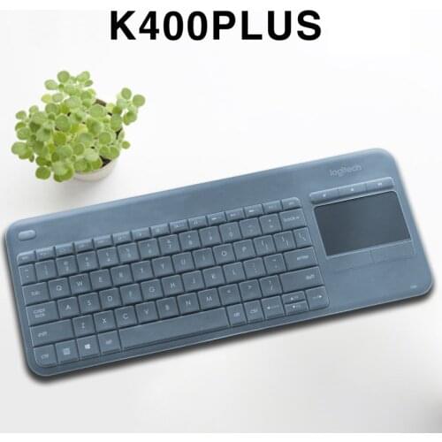 Waterproof dustproof Clear Transparent Keyboard Protector Cover Skin Guard for Logitech K400 PLUS
