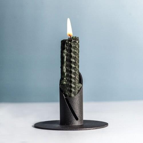 WLIYI Decorative Wrought Iron Candlesticks