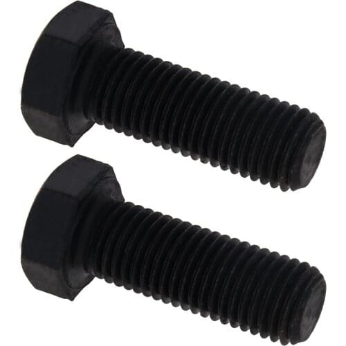 1/2/3/5Pcs Hexagonal Carbon Steel Bolt Carbon Steel M12*30/M12*35/M12*40/M12*45/M12*50/M14*50/M16*30/M16*35/M16*45mm Screw