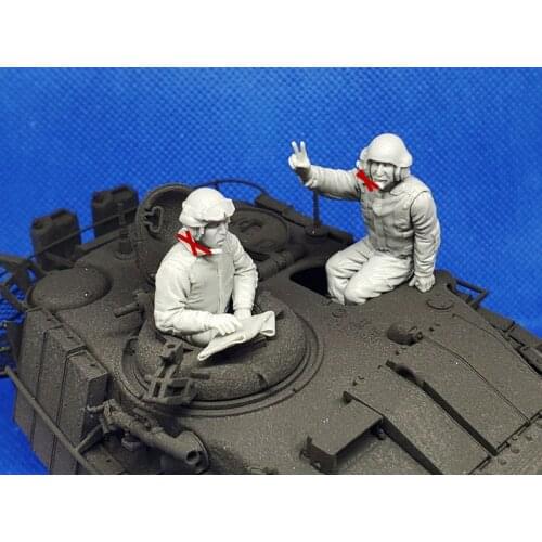 1/35 Resin Figure Model Kit Unassambled Unpainted X326(without headset NO CAR)