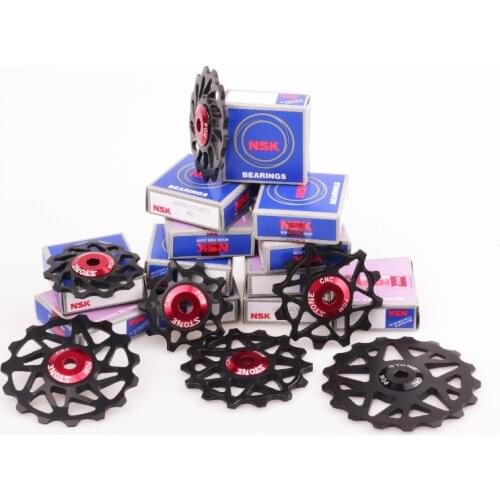 1pcs 10T 11T 12T 13T 14T 15T 16T 17T 12T Jockey Wheel Bicycle Rear Derailleur Pulley guide bearing