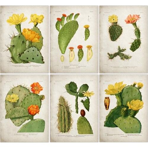 5D Diamond Embroidery Flowering Cactus Plant DIY Diamond Painting Diamond Mosaic Cross Stitch Kit Home Decor