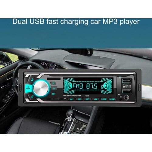 Black High-quality Fast Charging Radio MP3 Player Portable Car FM Radio Player Fast Charging for Automobiles