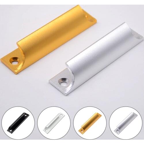 Door Handle Aluminum Alloy Handle Thickened Cabinet Door Drawer Handle Sliding Door Window Small Handle Furniture Hardware