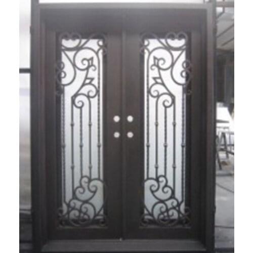 Hench 100% steels metal iron elegant front entry doors