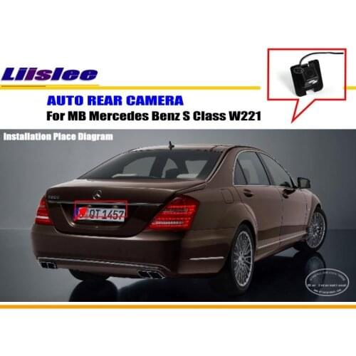 Car Rear view Camera For Mercedes Benz S Class W221 RearView Reverse Hole CAM
