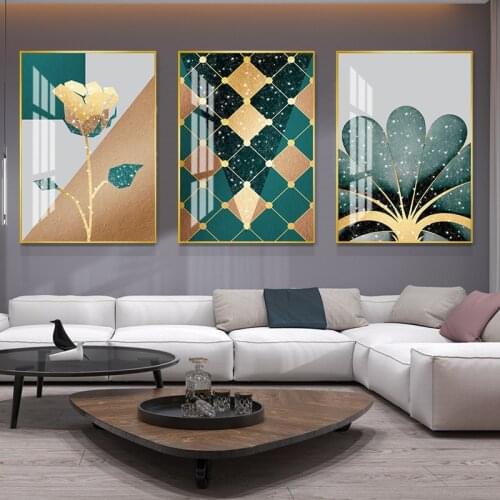 Flower of Art Painting Rose flower Crystal Porcelain Painting For Living room Home decorative pictures Hotel Mirror painting