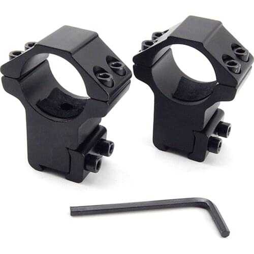 Gun Accessories Optical Sight Bracket Metal Dovetail Rifle Scope Mount Ring Weaver 25.4mm Mount Outdoor Hunting Tool
