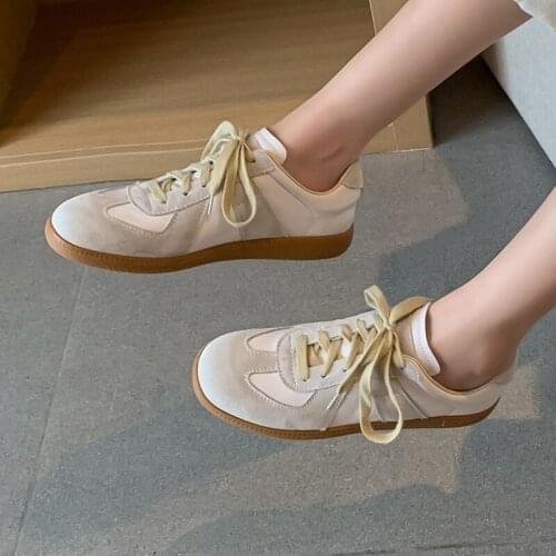 Plus Size 34-40 Women Sneakers Autumn Genuine Leather Light White Sneaker Female Platform Autumn Shoes Spring Casual Sports Shoe