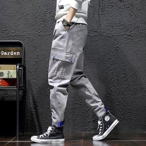 StreetWear Spring Mens Joggers Pants Hip Hop Fashions 2020 Fall Street Wear Harem Casual Trouers