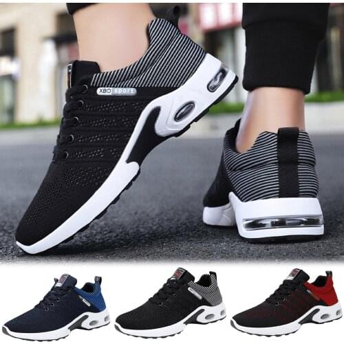Breathable Running Shoes Men Sneaker Casual Mesh Sneakers Shoes For Men Large Size Non-slip Flat Sneaker Кроссовки Женские