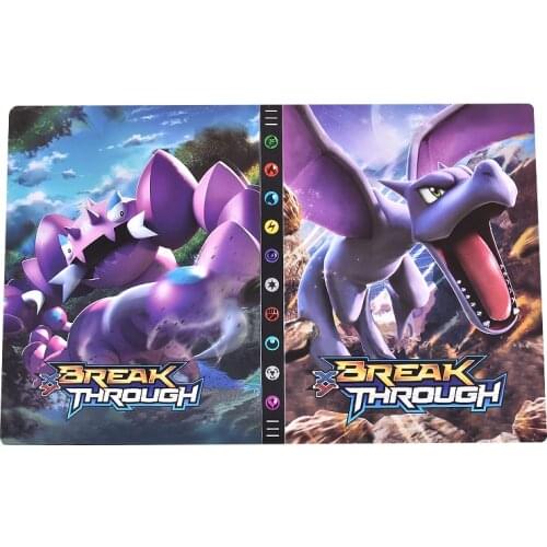 New 9 Pocket 432 Card Pokemon Cards Album Book Binder Game XY Card Holder Cartoon Anime Pokémon Collection Folder Kids Toy Gift